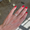 Custom Round Baguette & Pear Diamond Ring