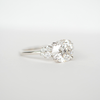 Custom 2.00 ctw. Lab-created Diamond Cluster Engagement Ring