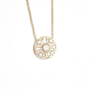 Round Shape Brilliant Cut Diamond Mosaic Pendant