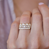 Diamond Mosaic Tiara Band