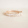 Trillion & Baguette Diamond Mosaic Band