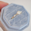 Custom Round Baguette & Pear Diamond Ring