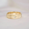 6mm Satin Finish Marquise Diamond Men's Ring