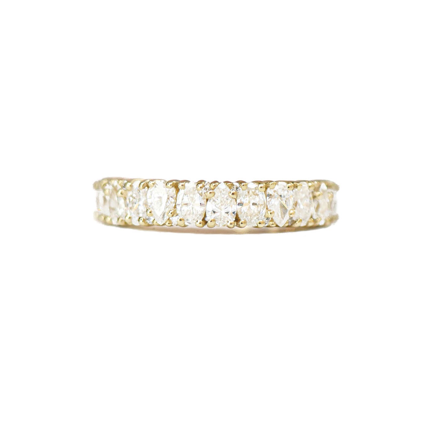 Oval & Pear Confetti Diamond Mosaic Band