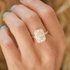 Custom Emerald Shape Carré & Mosaic Ring