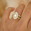 Custom Oval & Trillion Ballerina Diamond Mosaic