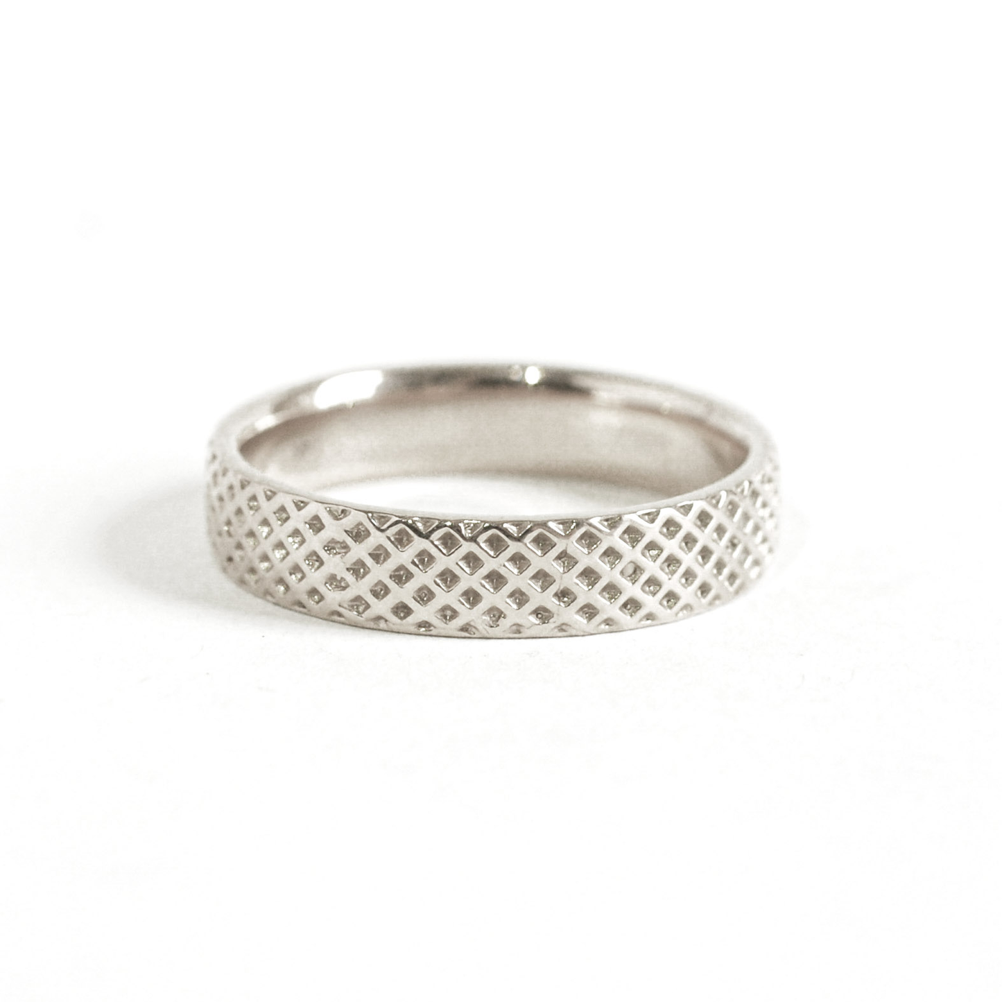 Honeycomb Wedding Ring