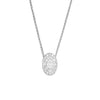 Oval Ballerina Oval Diamond Mosaic Pendant