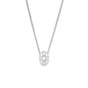 Oval Shape Feather Brilliant Cut Diamond Mosaic Pendant