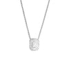 Emerald Cut Ballerina Diamond Mosaic Pendant