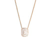 Emerald Cut Ballerina Diamond Mosaic Pendant