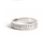 Deco Frame Pattern Band Ring