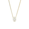 Oval Shape Feather Brilliant Cut Diamond Mosaic Pendant